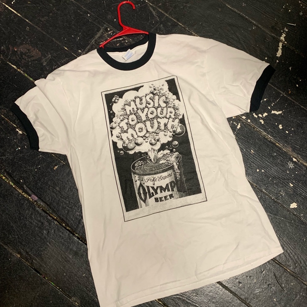 Olympia BEER baby.. Music to your Mouth Mens XL